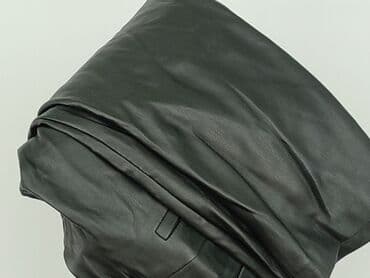 woskowane legginsy z wysokim stanem zara: Zara, Legginsy Ze skóry ekologicznej damskie, L — 6