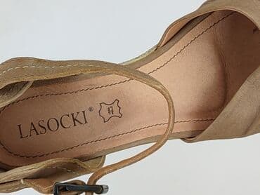 jakie buty do srebrnej sukienki: Sandały damskie, 40 — 6