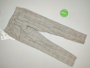 biale klapki wojas: Reiko, Spodnie materiałowe damskie, rozmiar S — 2