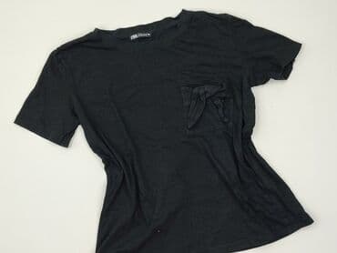 czarne t shirty zara: Zara, T-shirt damski, rozmiar S — 1