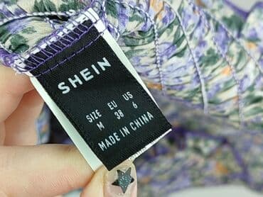 koszule damskie z bufiastymi rękawami: Shein, Bluzka damska, rozmiar M — 4