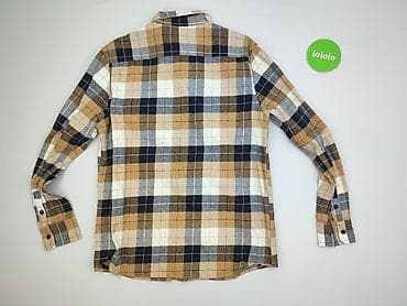 pull bear botki: Blauer, Koszulа dla mężczyzn, rozmiar L — 3