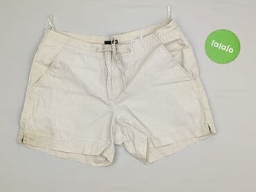 białe spodenki damskie hm: H&M, Szorty damskie, rozmiar M — 2