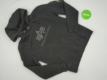 bluzy z stichem: Alpha Industries, Bluza z kapturem dla mężczyzn, rozmiar M — 2