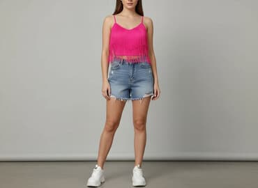 shein bluzy: Shein, Top damski, rozmiar L — 6