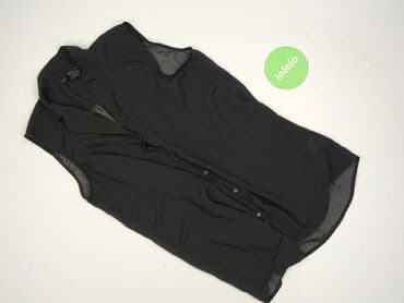 eleganckie bluzki czarne: H&M, Bluzka damska, rozmiar XL — 2