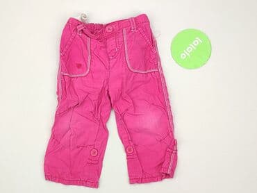 pomaranczowe spodnie dresowe: Denim pants, Cherokee, 3-6 months, condition - Good — 2