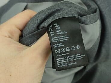 eleganckie ubrania plus size: H&M, Костюм для чоловіків, розмір 5XL — 5