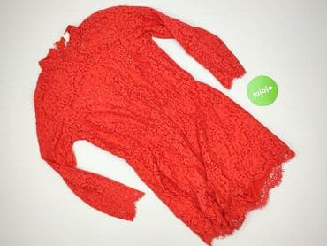 czerwona koronkowa sukienka h m: H&M, Sukienka damska, rozmiar M — 2