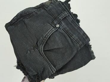 jeansy z asymetrycznym zapieciem: PrettyLittleThing, Spódnica damska, rozmiar M — 5