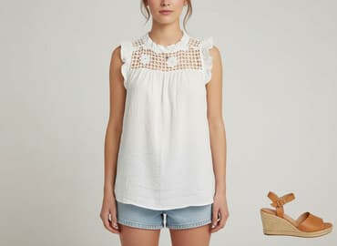 sukienka do chrztu na szydełku: Sukienka damska, rozmiar S — 1