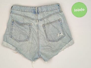 krótkie spodenki niebieskie: H&M, Szorty damskie, rozmiar XS — 3