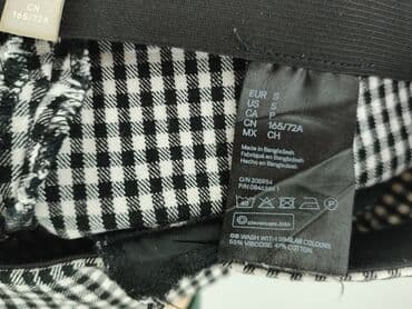 zara spodnie czarne z wysokim stanem: H&M, Spodnie materiałowe damskie, rozmiar S — 5