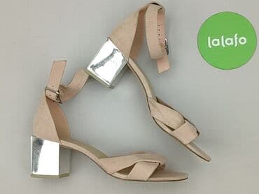 srebrne sandały reserved: Reserved, Sandały damskie, 41 — 3