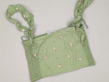 mohito top z piórami: Stradivarius, Top damski, rozmiar S — 2