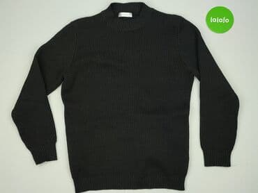 golf czarny: Sweter damski, rozmiar L — 2