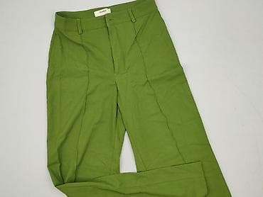 jeans na metry: PULL&BEAR, Spodnie materiałowe damskie, rozmiar M — 1