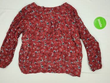 czerwone bluzki eleganckie: Bluzka damska, rozmiar M — 4