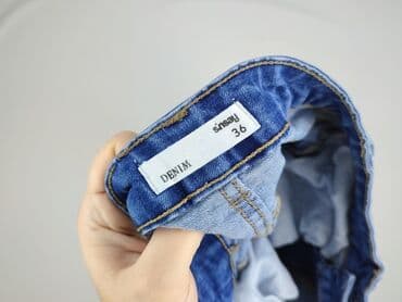 patchworkowe jeansy: Jeansy damskie, S — 5