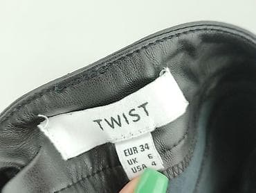 jeans leopard: Twist, Spodnie materiałowe damskie, rozmiar 2XS — 5