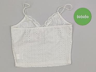 bialy top: Top damski, rozmiar M — 3
