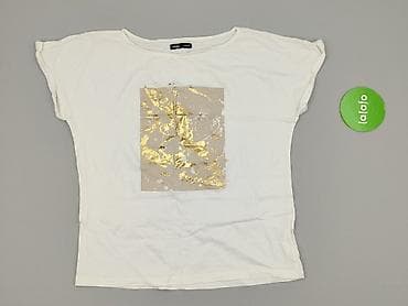 t shirt smog basic: Sinsay, Футболка жіноча, розмір M — 2