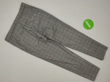 pepco spodnie w krate: H&M, Spodnie materiałowe damskie, rozmiar S — 4