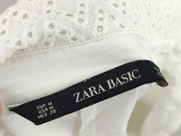 sukienka koszulowa biała zara: Zara, Koszula damska, rozmiar M — 4