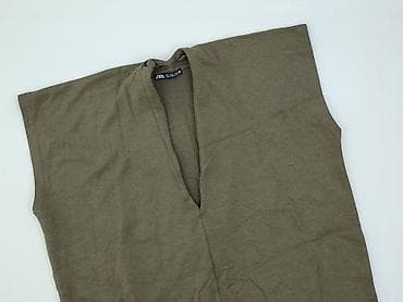 bluzki basic w paski: Zara, Top damski, rozmiar S — 1