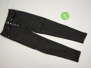 legginsy woskowane push up: Denim, Jeansy damskie, M — 2