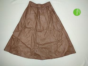 spódnice midi eko skóra: Spódnica damska, rozmiar M — 3