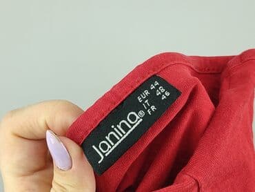 reserved sukienki czerwone: Janina, Women's blouse, size 2XL (EU 44) — 5