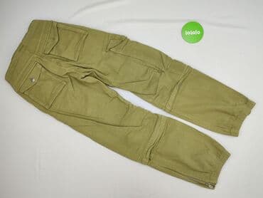 czerwone spodnie cargo: Zara, Spodnie cargo damskie, 2XS — 3