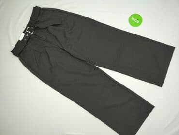 legginsy z szerokimi nogawkami: Spodnie materiałowe damskie, rozmiar L — 2