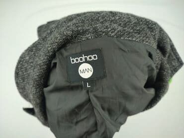 kurtka miś sinsay: BoohooMAN, Płaszcz dla mężczyzn, L — 4