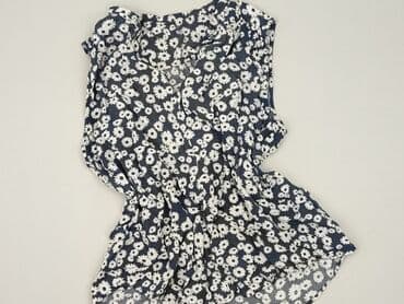 niebieska satynowa sukienka zara: Women's blouse, size L (EU 40) — 1