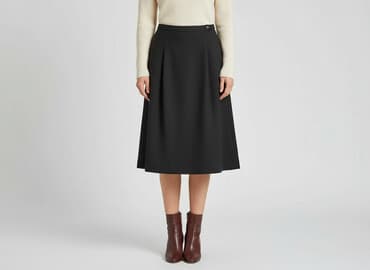 plisowane spódnice szara: Spódnica damska, rozmiar S — 5