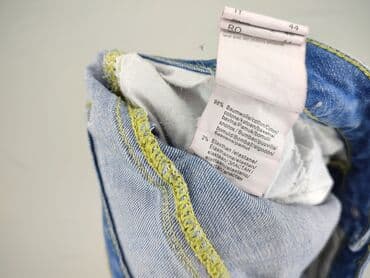 wide leg blue jeans: Jeansy damskie, rozmiar M — 6