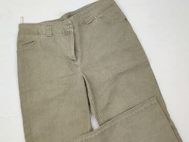 Women: Material trousers for women, size L (EU 40) — 1