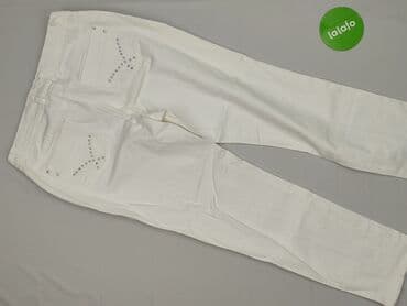 zalando białe jeansy damskie: Jeansy damskie, rozmiar L — 3