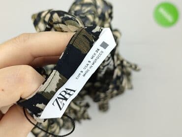 zara sukienka w kwiaty z bufiastymi rękawami: Zara, Women`s dress, size S — 5