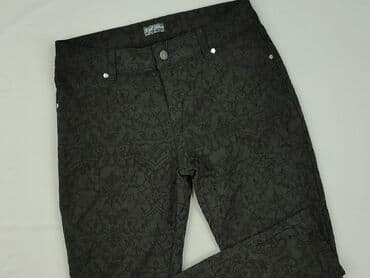 Material trousers for women, size S (EU 36) — 1