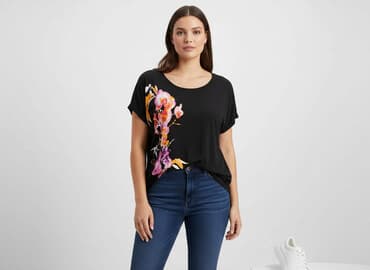 koszulka justin bieber h m: H&M, Bluzka damska, rozmiar 2XL — 7