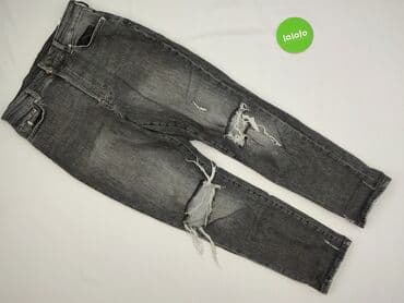 podarte jeansy: H&M, Jeans for women, size M (EU 38) — 2