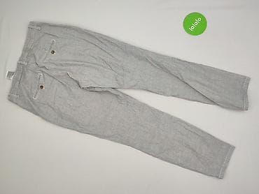 trampki na platformie h m: H&M L.O.G.G., Spodnie materiałowe damskie, rozmiar M — 2