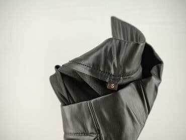 koszula damska z eko skóry: Leggings Eco-leather for women, size S — 4