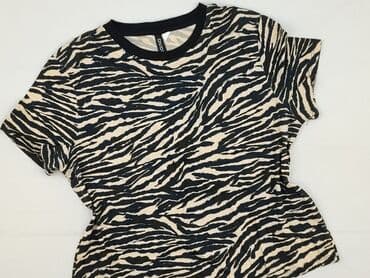 reserved czarne t shirty: H&M, Футболка жіноча, розмір M — 1
