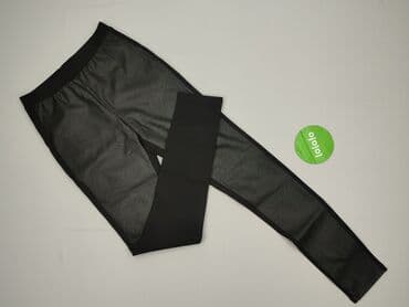 legginsy z eko skóry ocieplane: Esmara, Legginsy Eleganckie damskie, rozmiar XS — 2