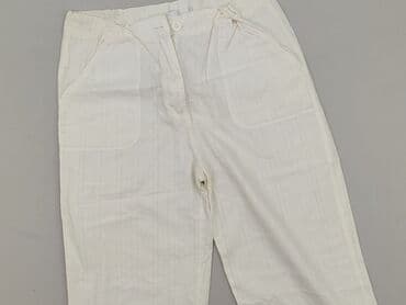 Women: Material trousers for women, size M (EU 38) — 1