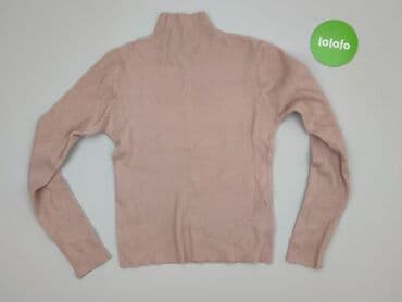 sweter kopertowy dekolt: Golf damski, rozmiar S — 3